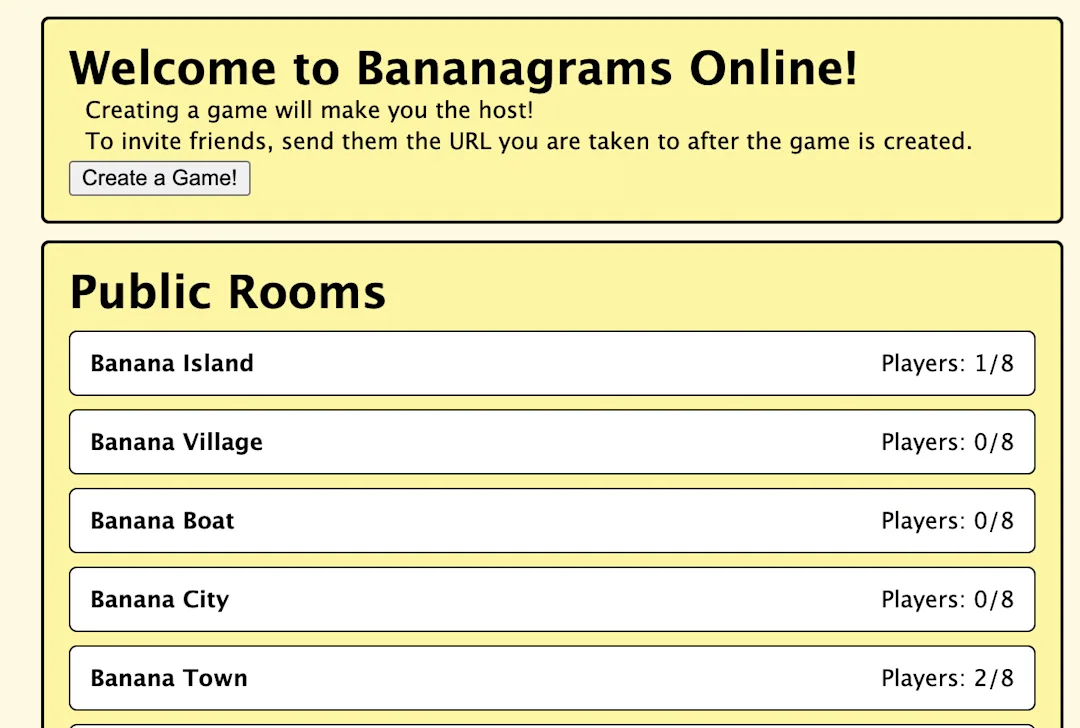 Bananagrams