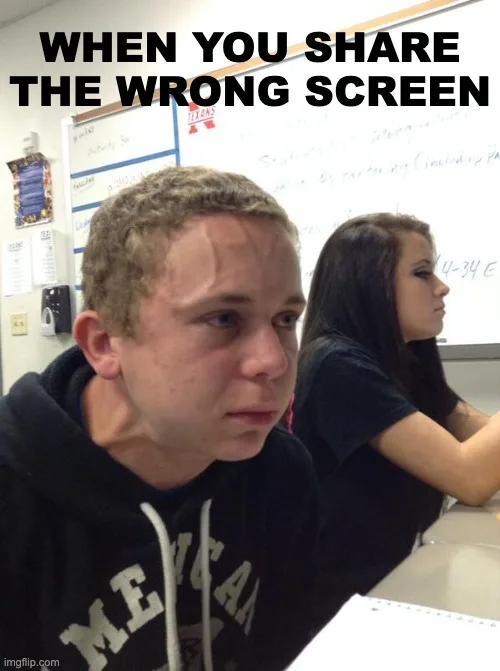 Sharing Screen in Zoom Meeting