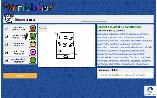 Skribbll: Best Games Like Jackbox