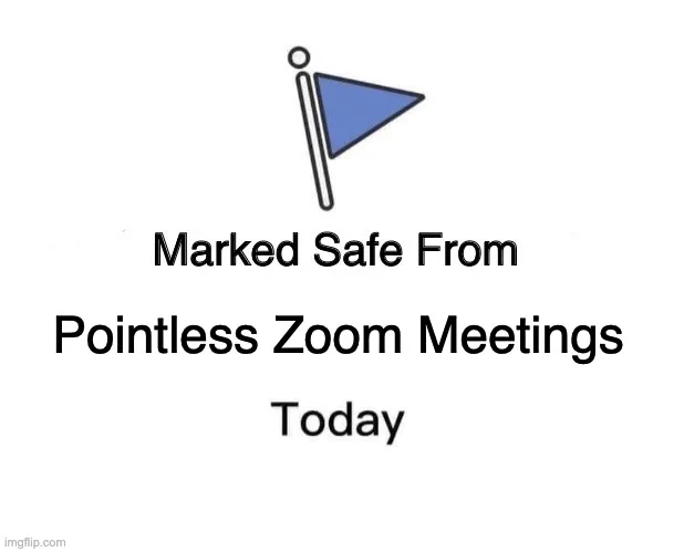 Safe From Zoom Meetings