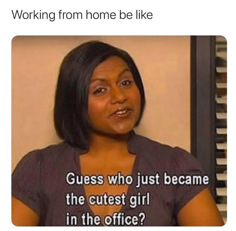 Remote Work Meme